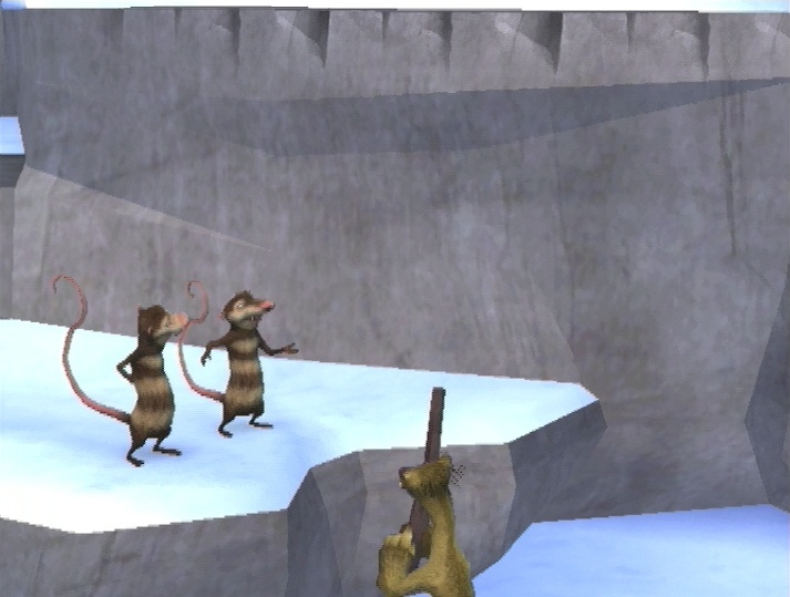 Pantallazo de Ice Age 3: El Origen De Los Dinosaurios para Wii