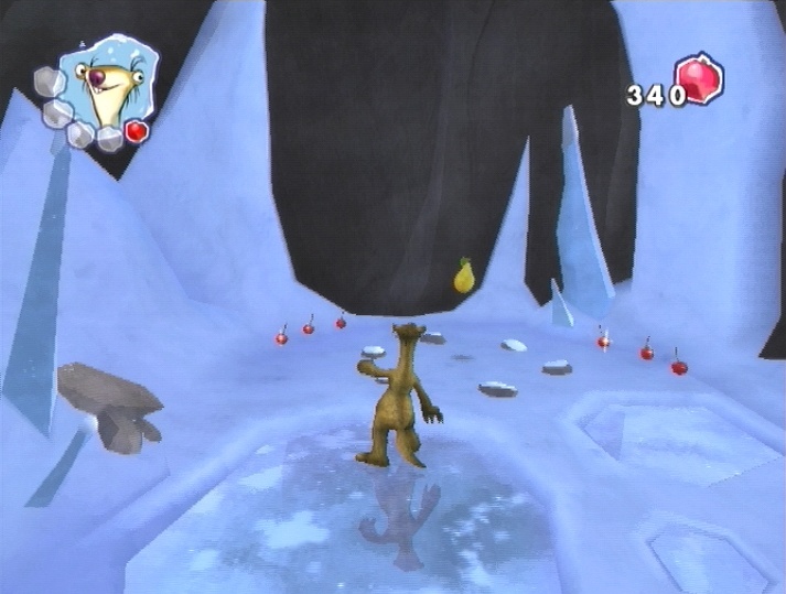 Pantallazo de Ice Age 3: El Origen De Los Dinosaurios para Wii