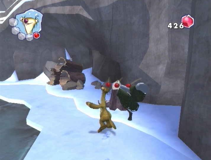 Pantallazo de Ice Age 3: El Origen De Los Dinosaurios para Wii