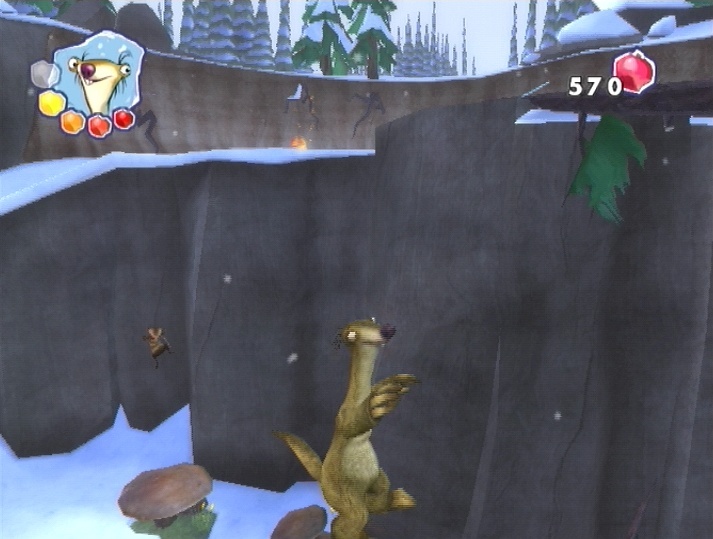 Pantallazo de Ice Age 3: El Origen De Los Dinosaurios para Wii