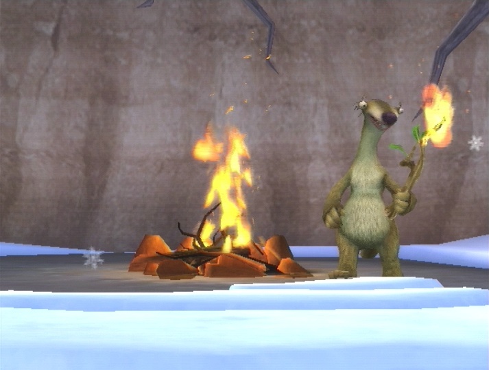 Pantallazo de Ice Age 3: El Origen De Los Dinosaurios para Wii