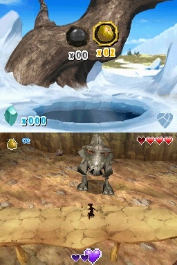 Pantallazo de Ice Age 3: El Origen de los Dinosaurios para Nintendo DS