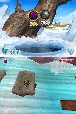 Pantallazo de Ice Age 3: El Origen de los Dinosaurios para Nintendo DS