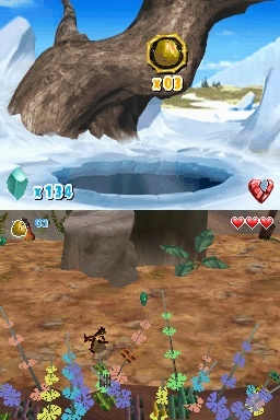 Pantallazo de Ice Age 3: El Origen de los Dinosaurios para Nintendo DS