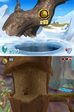 Pantallazo de Ice Age 3: El Origen de los Dinosaurios para Nintendo DS