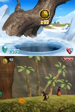 Pantallazo de Ice Age 3: El Origen de los Dinosaurios para Nintendo DS