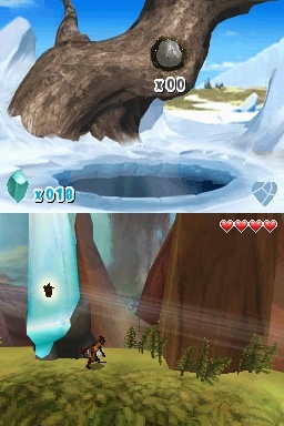 Pantallazo de Ice Age 3: El Origen de los Dinosaurios para Nintendo DS