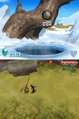 Pantallazo de Ice Age 3: El Origen de los Dinosaurios para Nintendo DS