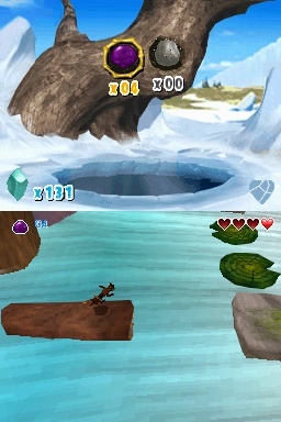 Pantallazo de Ice Age 3: El Origen de los Dinosaurios para Nintendo DS