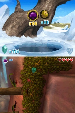 Pantallazo de Ice Age 3: El Origen de los Dinosaurios para Nintendo DS