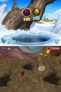 Pantallazo de Ice Age 3: El Origen de los Dinosaurios para Nintendo DS