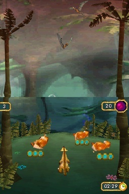 Pantallazo de Ice Age 3: El Origen de los Dinosaurios para Nintendo DS