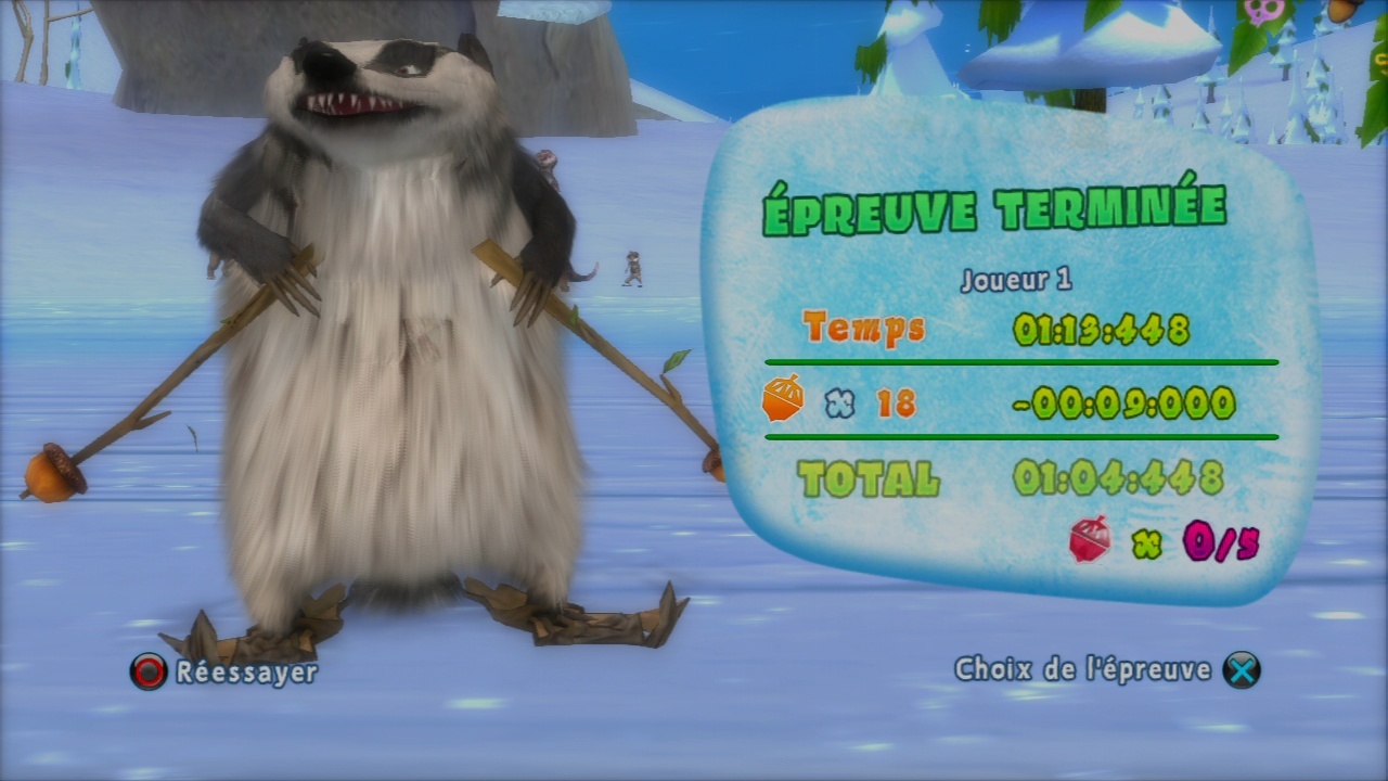 Pantallazo de Ice Age 4: La formación de los continentes - Juegos en el Ártico para PlayStation 3