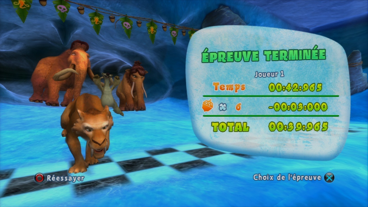 Pantallazo de Ice Age 4: La formación de los continentes - Juegos en el Ártico para PlayStation 3