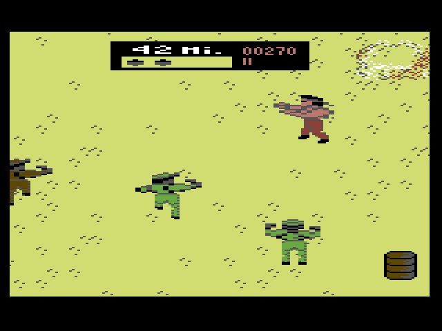 Pantallazo de Ikari III: The Rescue para Commodore 64