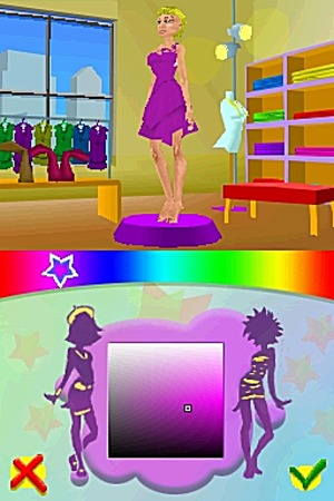 Pantallazo de Imagina ser Diseñadora de Moda para Nintendo DS