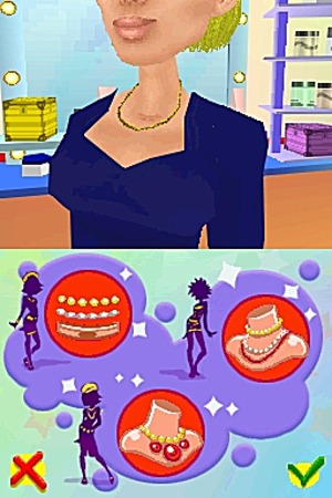 Pantallazo de Imagina ser Diseñadora de Moda para Nintendo DS