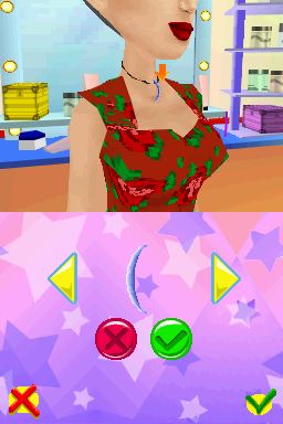 Pantallazo de Imagina ser Diseñadora de Moda para Nintendo DS
