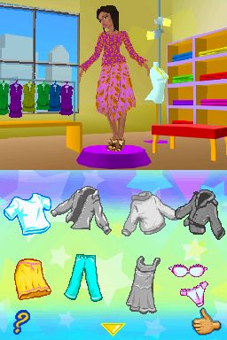 Pantallazo de Imagina ser Diseñadora de Moda para Nintendo DS