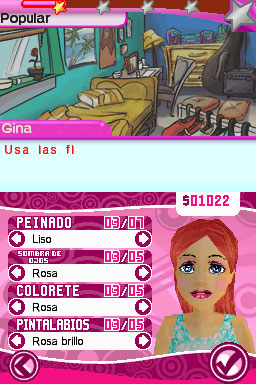 Pantallazo de Imagina ser Estrella del Pop para Nintendo DS
