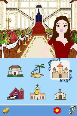 Pantallazo de Imagina ser Presenta: La Boda Perfecta para Nintendo DS