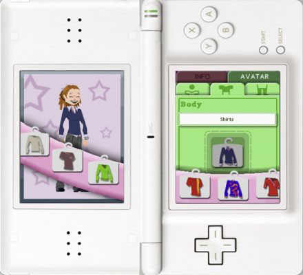 Pantallazo de Imagina ser Presenta: Tu Diario Secreto para Nintendo DS