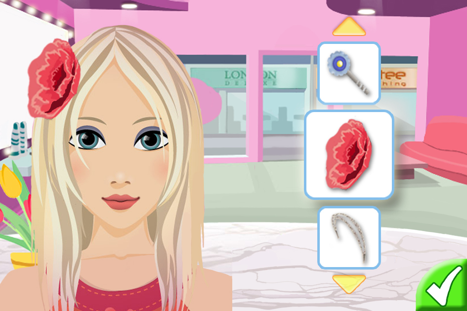 Pantallazo de Imagina ser Presenta: Tu salón de Belleza para Nintendo DS