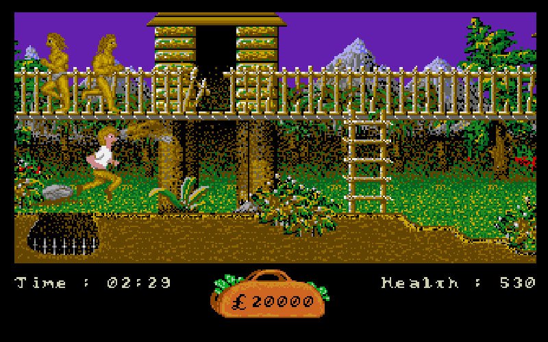 Pantallazo de In 80 Days Around the World para Amiga