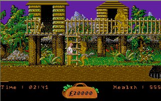 Pantallazo de In Eighty Days Around the World para Atari ST