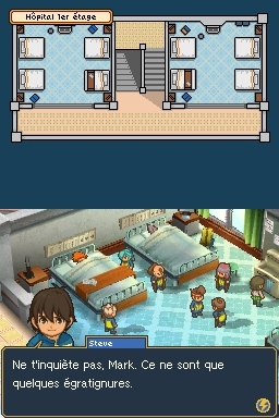 Pantallazo de Inazuma Eleven 2: Tormenta de Fuego para Nintendo DS