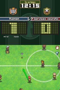 Pantallazo de Inazuma Eleven 2: Tormenta de Fuego para Nintendo DS