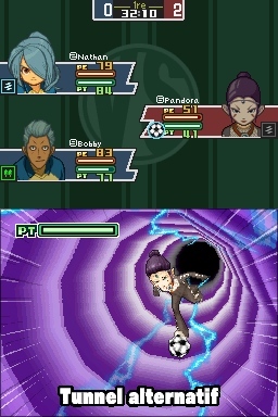 Pantallazo de Inazuma Eleven 2: Tormenta de Fuego para Nintendo DS