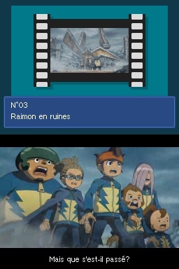 Pantallazo de Inazuma Eleven 2: Tormenta de Fuego para Nintendo DS