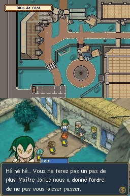 Pantallazo de Inazuma Eleven 2: Tormenta de Fuego para Nintendo DS