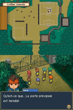 Pantallazo de Inazuma Eleven 2: Tormenta de Fuego para Nintendo DS