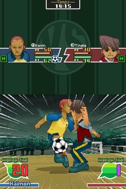 Pantallazo de Inazuma Eleven 2: Tormenta de Fuego para Nintendo DS