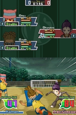 Pantallazo de Inazuma Eleven 2: Tormenta de Fuego para Nintendo DS