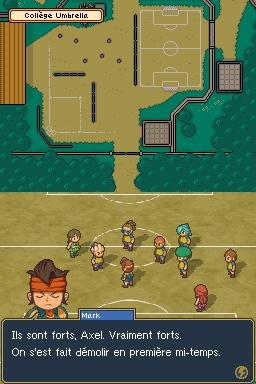 Pantallazo de Inazuma Eleven 2: Tormenta de Fuego para Nintendo DS