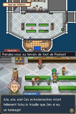 Pantallazo de Inazuma Eleven 2: Tormenta de Fuego para Nintendo DS