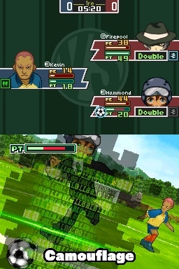 Pantallazo de Inazuma Eleven 2: Ventisca Eterna para Nintendo DS