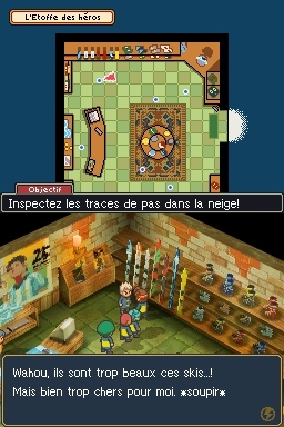 Pantallazo de Inazuma Eleven 2: Ventisca Eterna para Nintendo DS