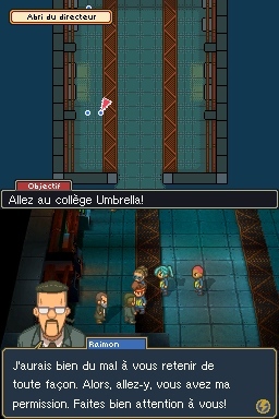 Pantallazo de Inazuma Eleven 2: Ventisca Eterna para Nintendo DS