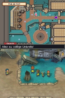 Pantallazo de Inazuma Eleven 2: Ventisca Eterna para Nintendo DS