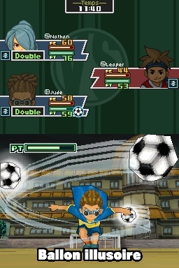 Pantallazo de Inazuma Eleven 2: Ventisca Eterna para Nintendo DS