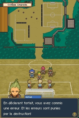 Pantallazo de Inazuma Eleven 2: Ventisca Eterna para Nintendo DS