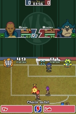 Pantallazo de Inazuma Eleven 2: Ventisca Eterna para Nintendo DS