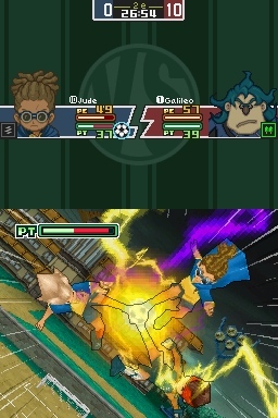 Pantallazo de Inazuma Eleven 2: Ventisca Eterna para Nintendo DS