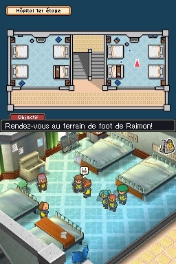 Pantallazo de Inazuma Eleven 2: Ventisca Eterna para Nintendo DS