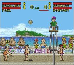 Pantallazo de Inazuma Serve Da! Super Beach Volley para Super Nintendo