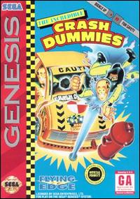 Caratula de Incredible Crash Dummies, The para Sega Megadrive